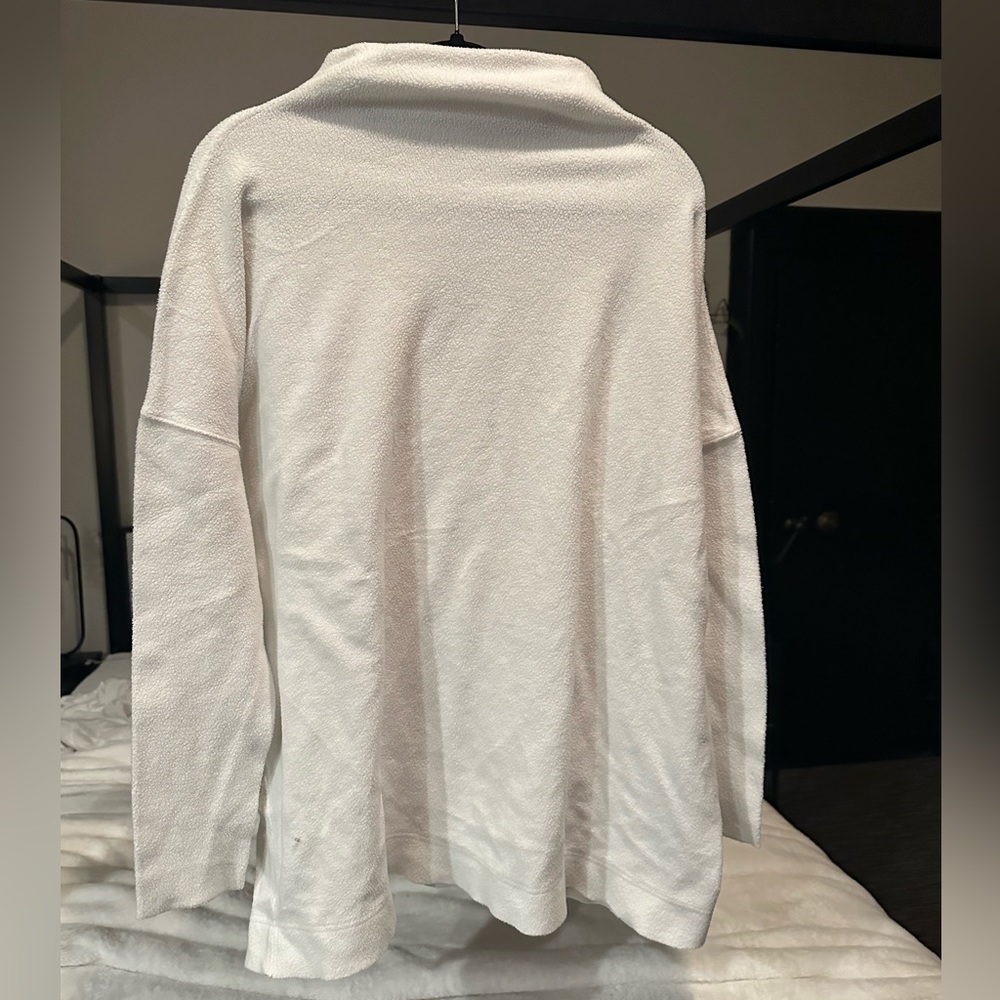 Free people slouchy mockneck tunic dress - reversible & long sleeve